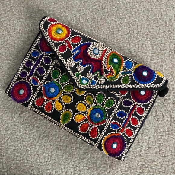 Handbags - Colorful Purse from India